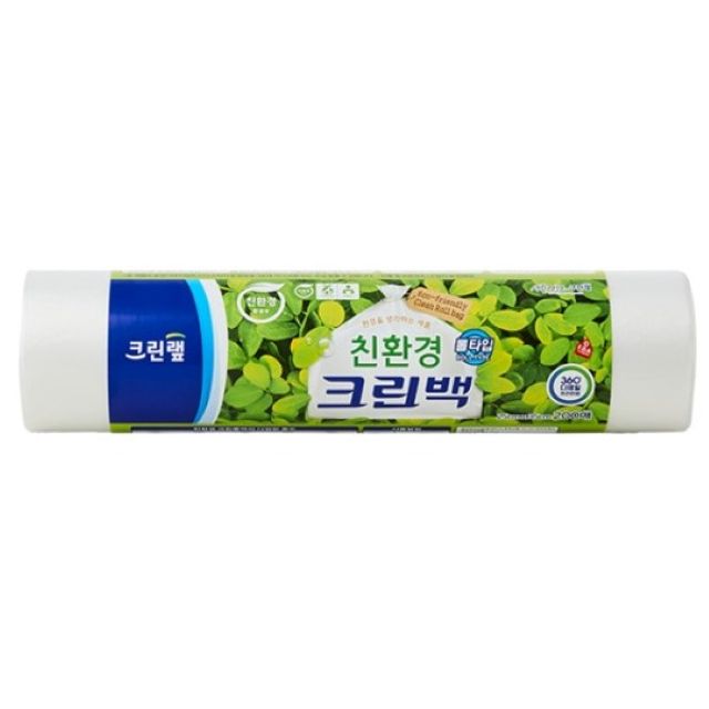 크린랲 크린롤백 중 200매 25x35 투명 비닐봉투 포장