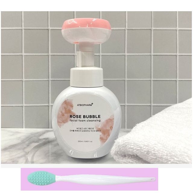 좋은 품질 거품 로즈향 폼클렌징 250ml 세척솔