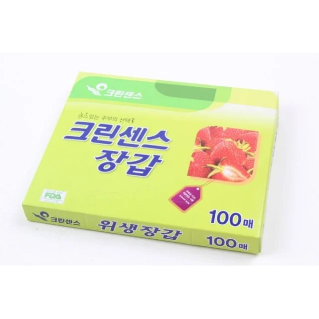 크린센스 위생장갑 100매 비닐장갑 일회용 주방 위생용품