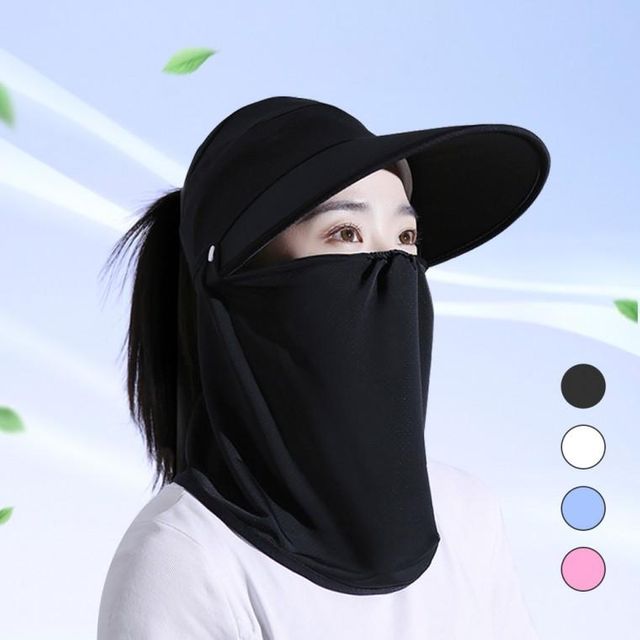 탈부착 햇빛 가리개 썬스크린 모자 골프 아이스 세트