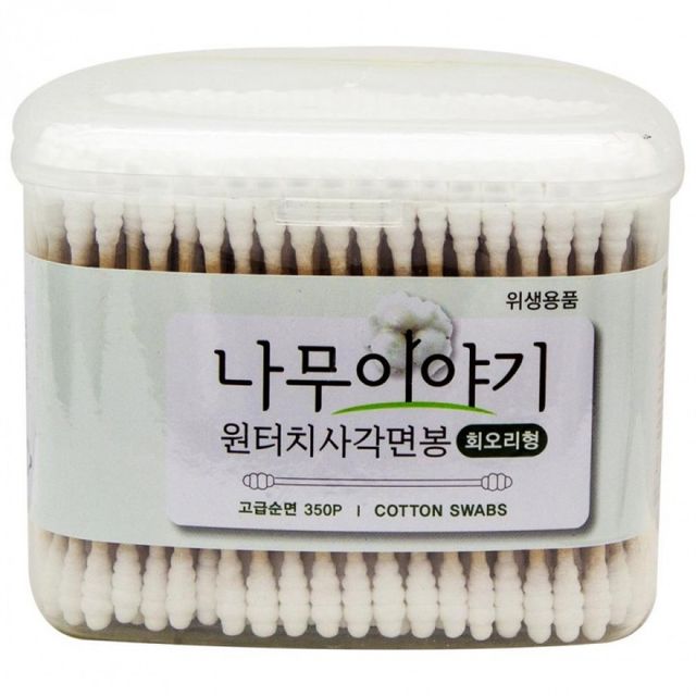 회오리 면봉 원터치 위생용품 청결 관리 도구