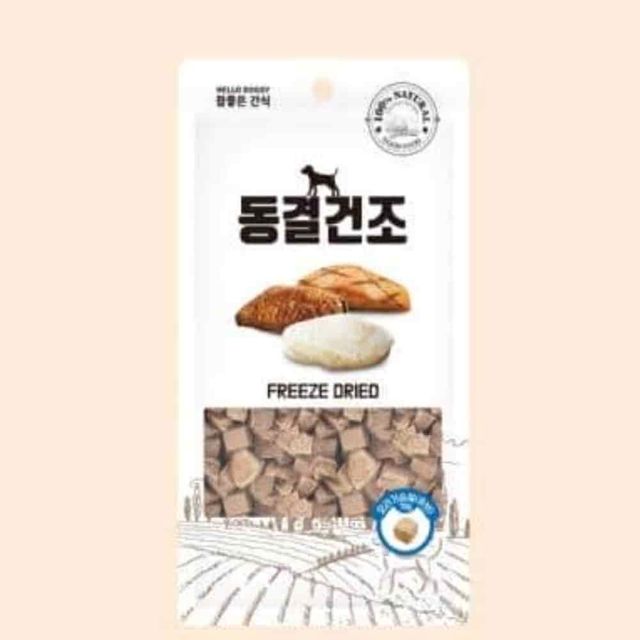 간식 동결건조 오리가슴살큐브 70g 강아지오리간식 강아지큐브간식 애견간식오리가슴살 강아지동결건조간식