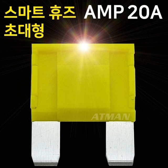 자동차용 대형 퓨즈 20A AMP 타입