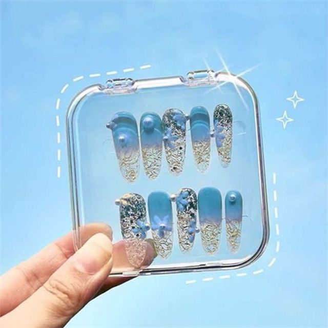 쥬얼리 보관함 쥬얼리 수납함 악세사리 휴대용 비즈 메이크업 매니큐어 속눈썹 여행용 용품 소품 아트 작은