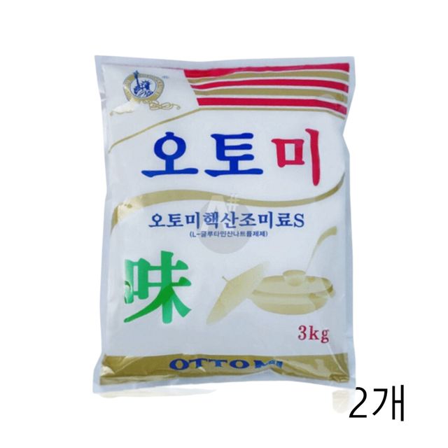 영흥식품 오토미 핵산 조미료 3kg X 2개 맛내기가루