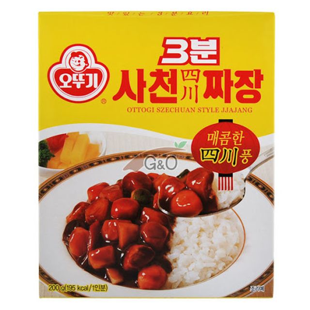 오뚜기 3분사천짜장200g