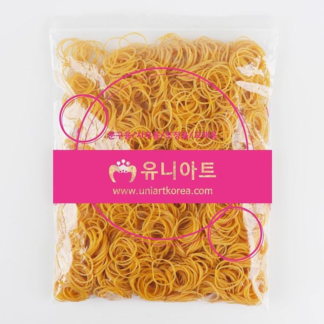 탄력 밴드 컬러링 미니밴드 4센티미터 10000개입