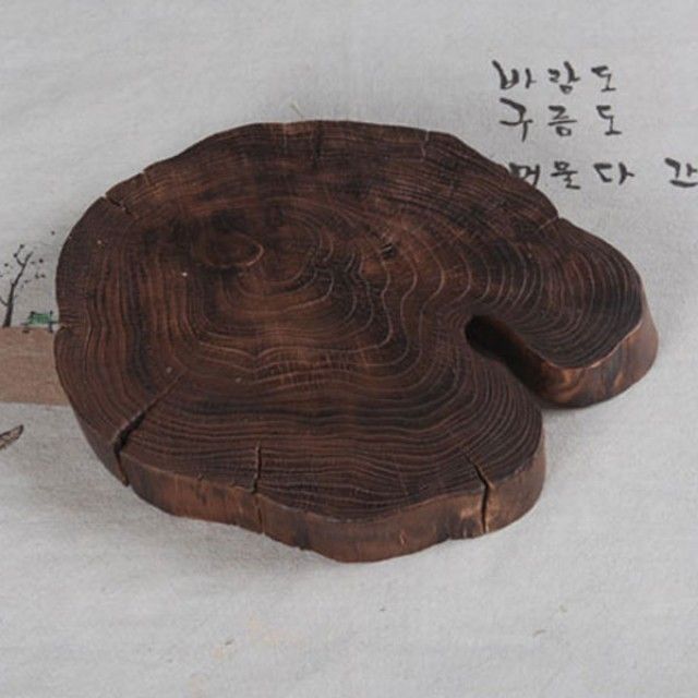 향나무 받침 소품받침 5호