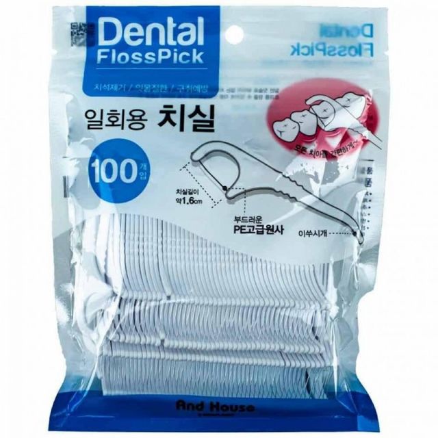 치아 청결용 일회용 플라그 제거 실