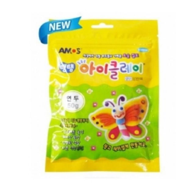 탱아이클레이 50g 연두 100개 지점토 클레이점토 찰흙놀이