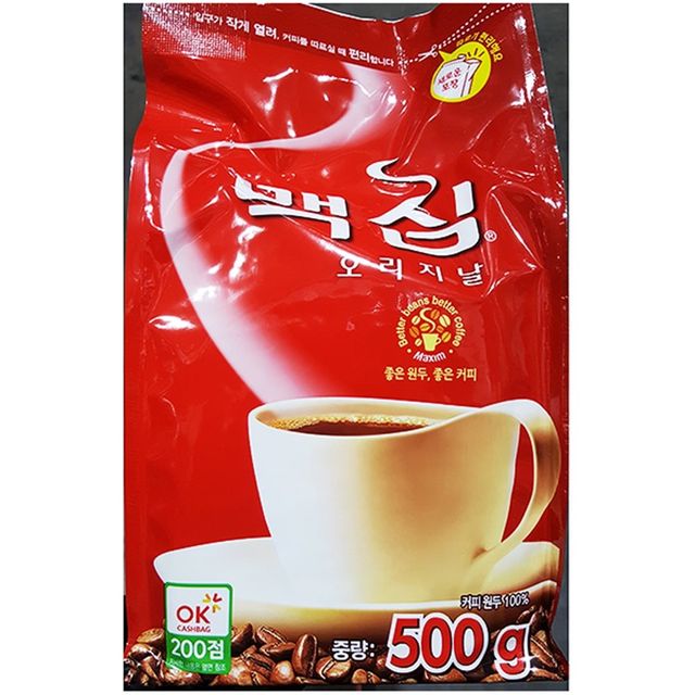 식당용 업소용 식재료 맥심커피(오리지날 500g)