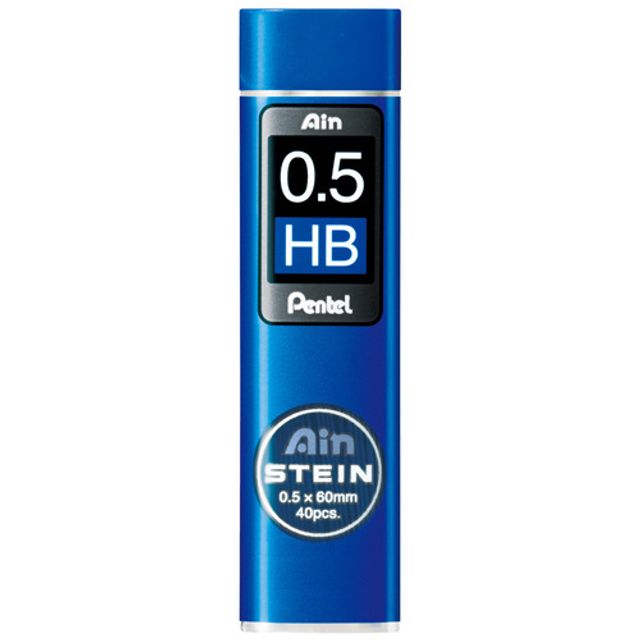 Ainstein 샤프심 0.5mm HB 40본 펜텔 호환