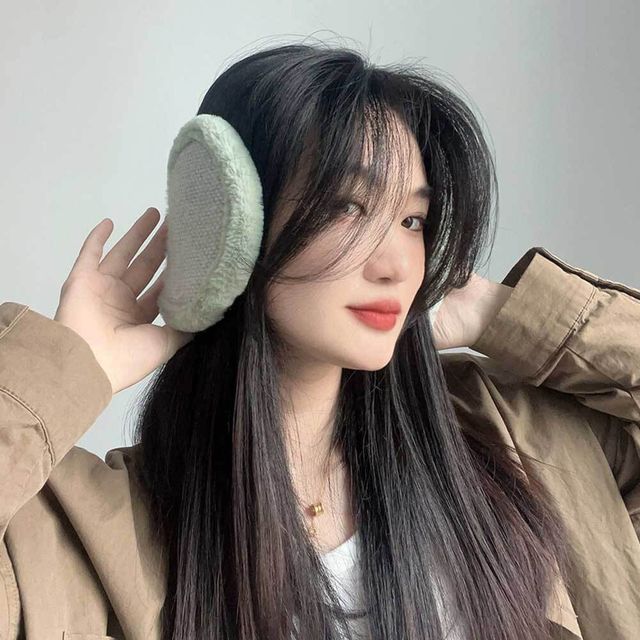 귀마개 따숨하루 민트 방한 여성 니트귀도리