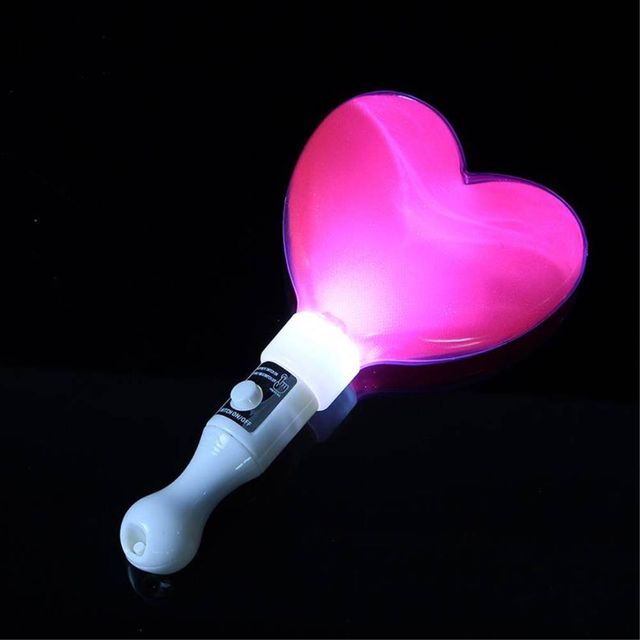 TBZ 홈파티소품 야광 하트봉 핑크 행사소품 파티용품