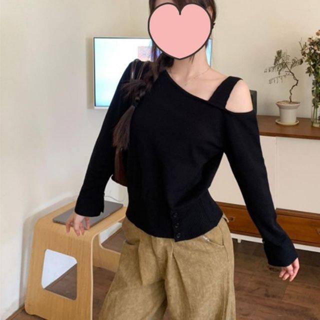 빅사이즈라운드넥 가을 봄 캐쥬얼 대학생 코디 티 롱
