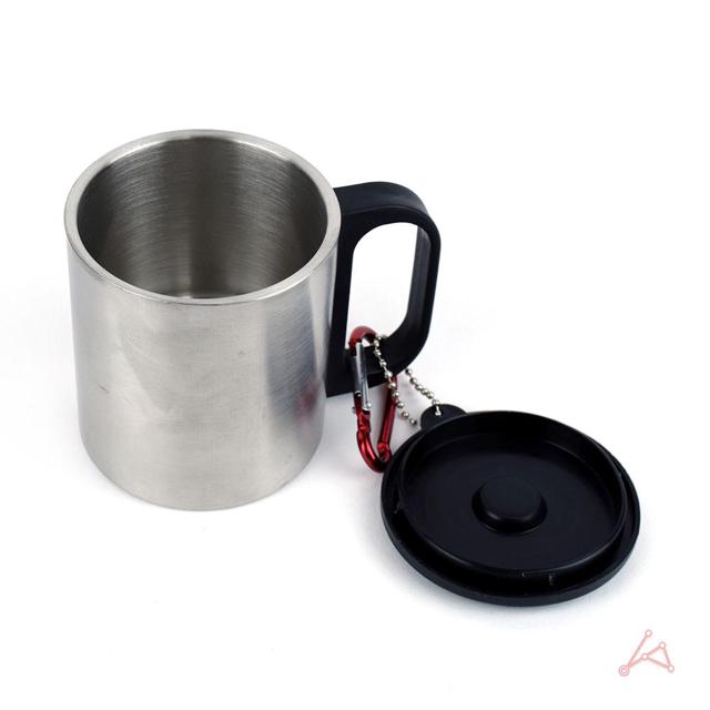 CH 보온보냉 나침반 이중등산컵 200ml_7451