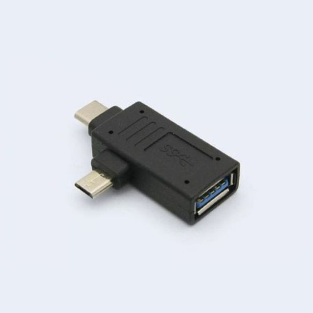 핸드폰 USB 3.0 젠더 C타입 5핀 변환 젠더 F형