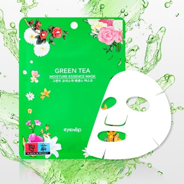 피부 보습 그린티 모이스처 에센스 마스크팩 10매