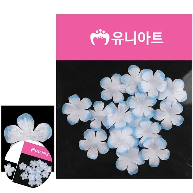 인조조화 인조꽃 벚꽃 흰색 하늘