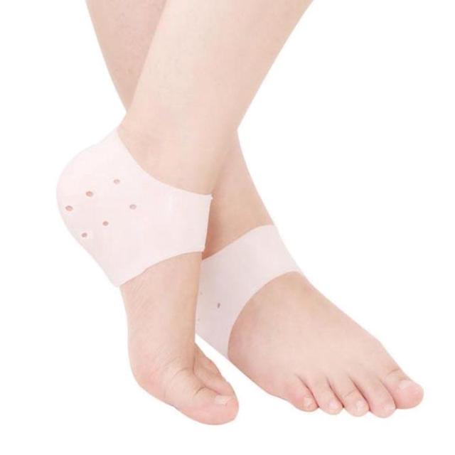 실리콘 뒷꿈치 건조 보습 수면 풋 케어 양말