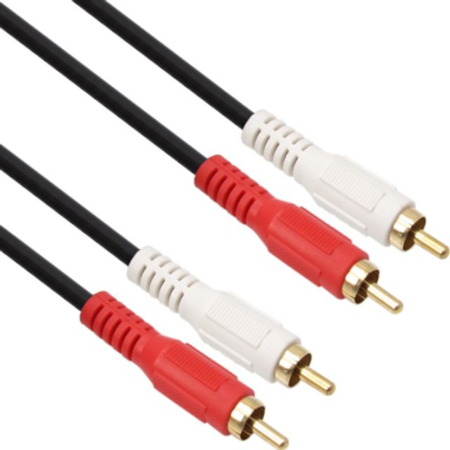 NETmate NMA 2R050M RCA 2선 케이블 5m