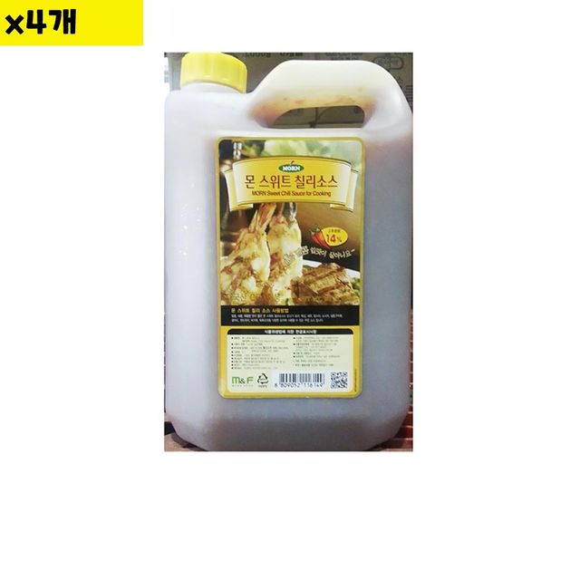 식자재 식재료 도매 스위트 칠리소스 코만 5L x4개