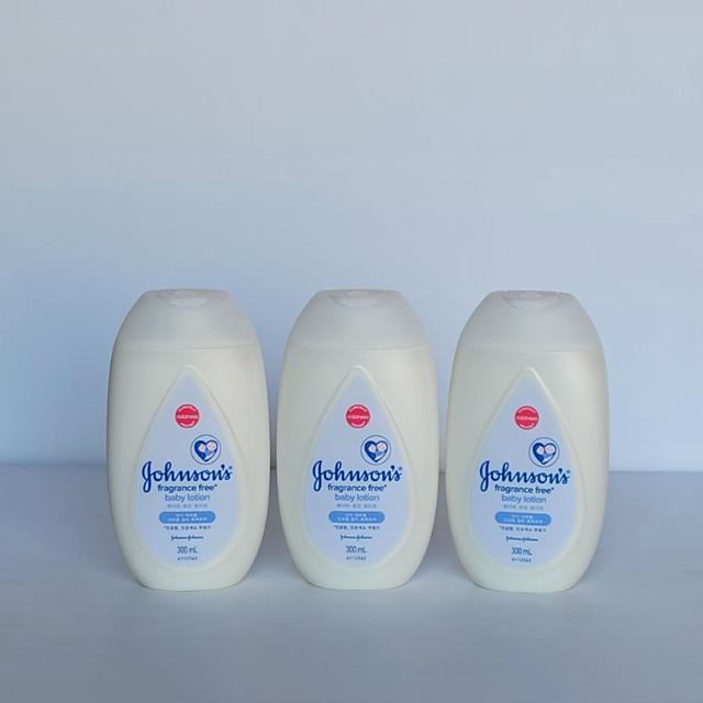 존슨 화이트로션 300ml 3개