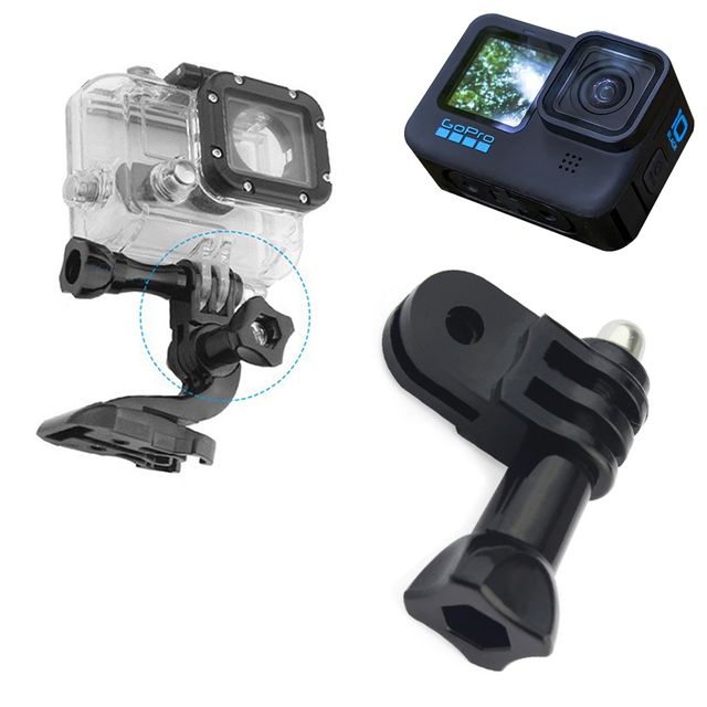 GOPRO10 호환 액션캠 알미늄 90도 변환 숏 마운트 커넥터 고프로 10