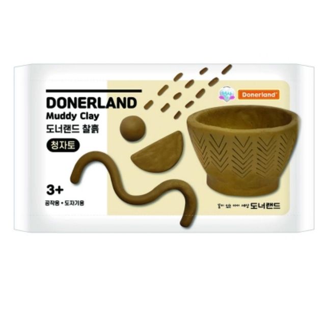 찰흙 500g 박스 24개입 미술재료 유아찰흙놀이 지점토