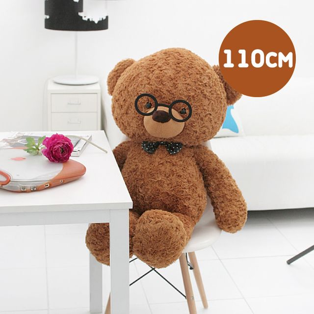 에이스베어 왕곰인형 110cm 브라운 대형 봉제