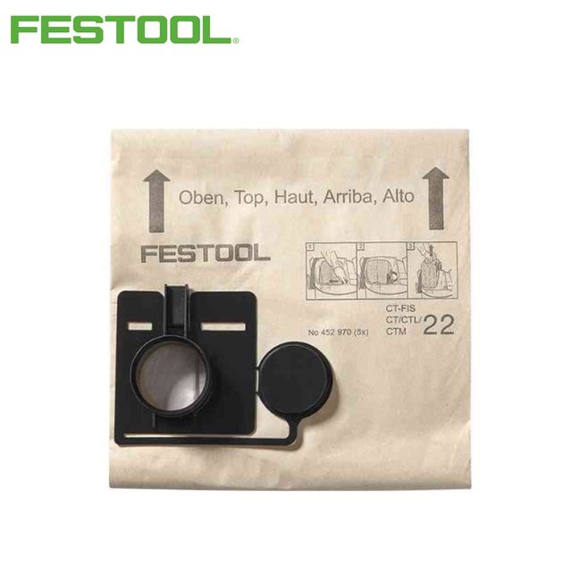 페스툴 FIS-CT 33/5_CT 33용 필터백 452971 정품 교체용