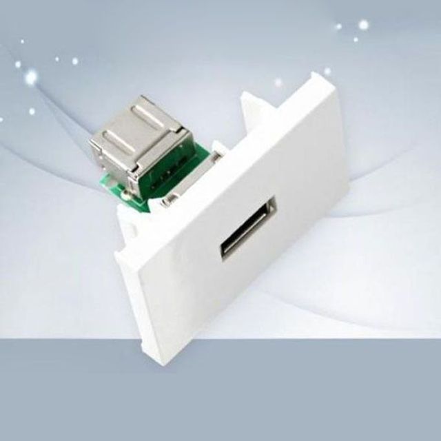USB 케이블 포트 PLATE 장착 모듈 USB FF 공유기 코드