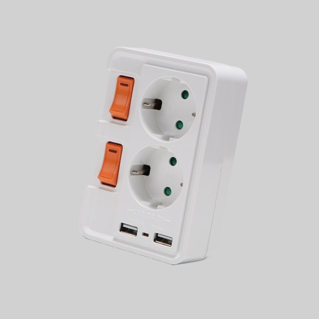 일신 USB 충전콘센트 개별 2구 멀티 콘센트