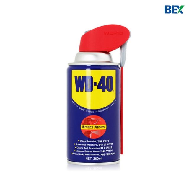 벡스 WD-40 윤활방청제 360ml (SS) 스마트 스트로우 (24개)