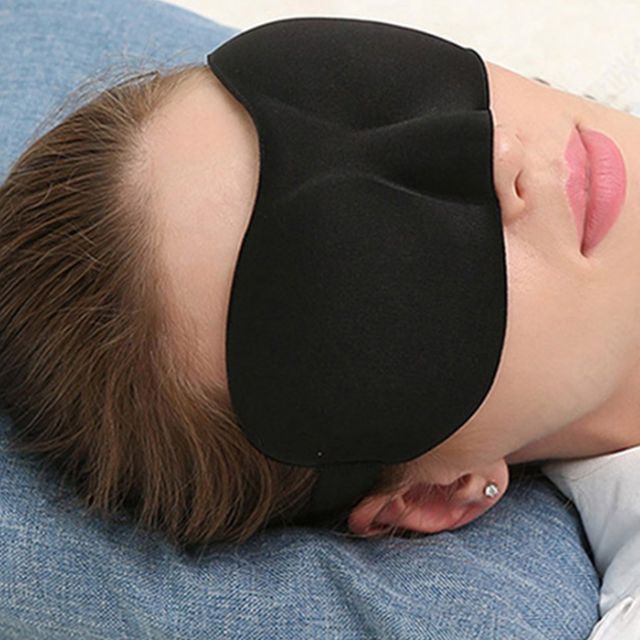 3D 수면안대 블랙 어린이수면안대 눈마스크 수면아이템 수면용안대 여자수면안대