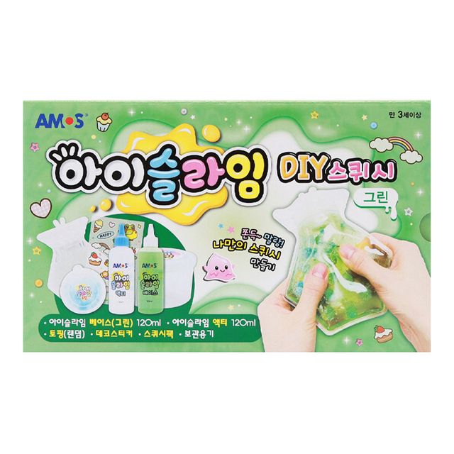 아모스 아이슬라임 DIY스퀴시(그린)