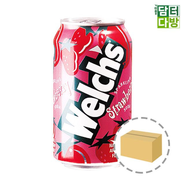 웰치스 딸기 355ml (24캔)