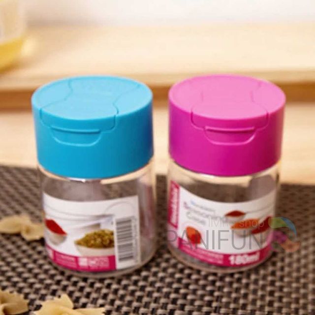 조미료통 180ml 소 랜덤 소금용기 미원용기 깨통 소금후추통 조미료공병
