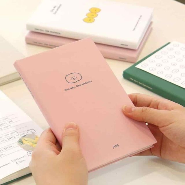 6개월 자문자답 일기장 습관만들기 마음챙김 질문다이어리 감정일기