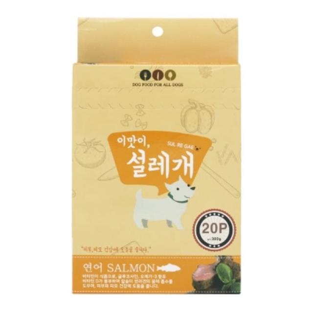 이맛이 설레개 연어 피부 건강에 도움 15g 20개입