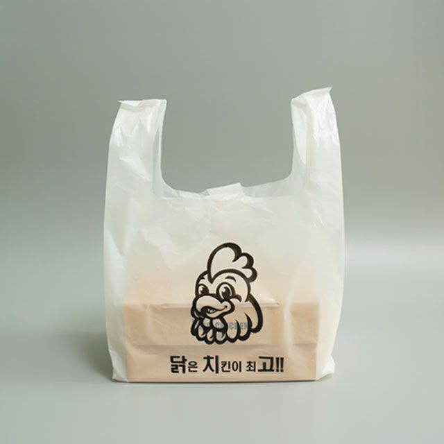 치킨봉투 족발 배달봉투 피자봉지 닥치고 200장 대용량 포장용