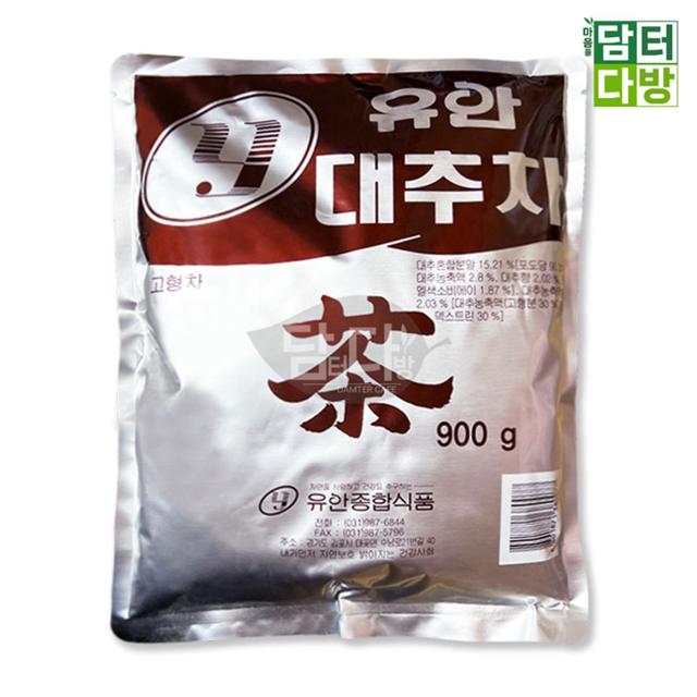 유안 자판기용 대추차 900g