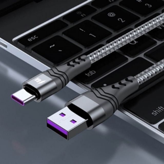 스피드USB-AtoC타입고속충전케이블(3M)(블랙)