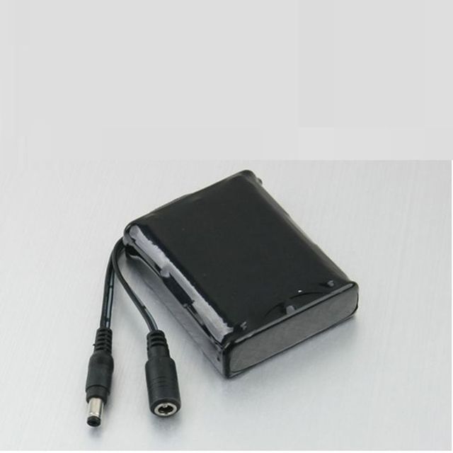 18650 충전지 팩 Y자형 DC12V 3A 3.7V 3000mA 3ea