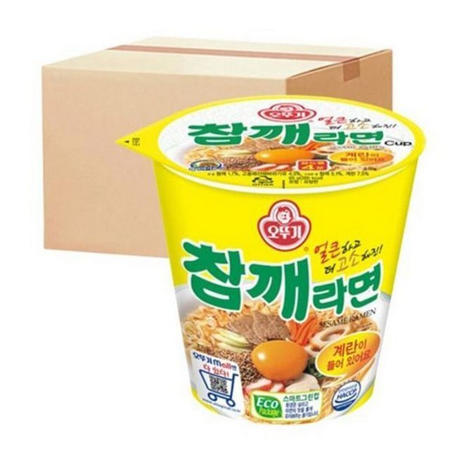 오뚜기 참깨라면소컵 65gX15ea