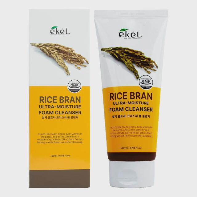 이켈 쌀겨 폼클렌저 180ml 보습 탄력 539683