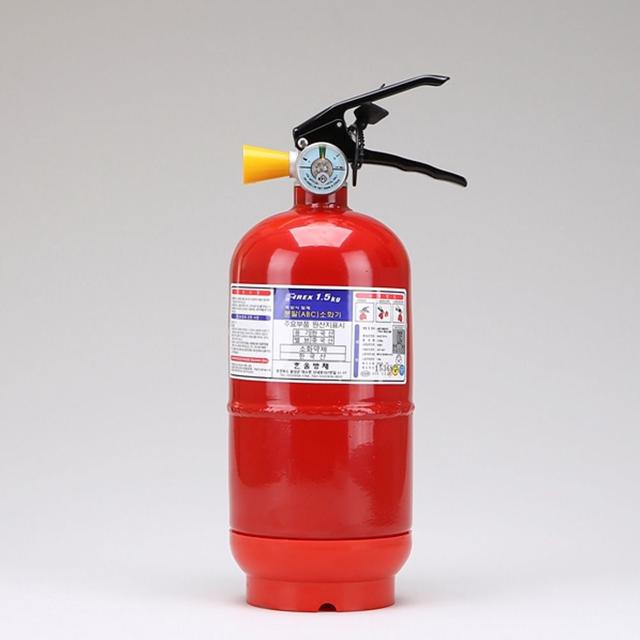 한울 분말 소화기 1.5KG 국산 소방 자재 안전 용품
