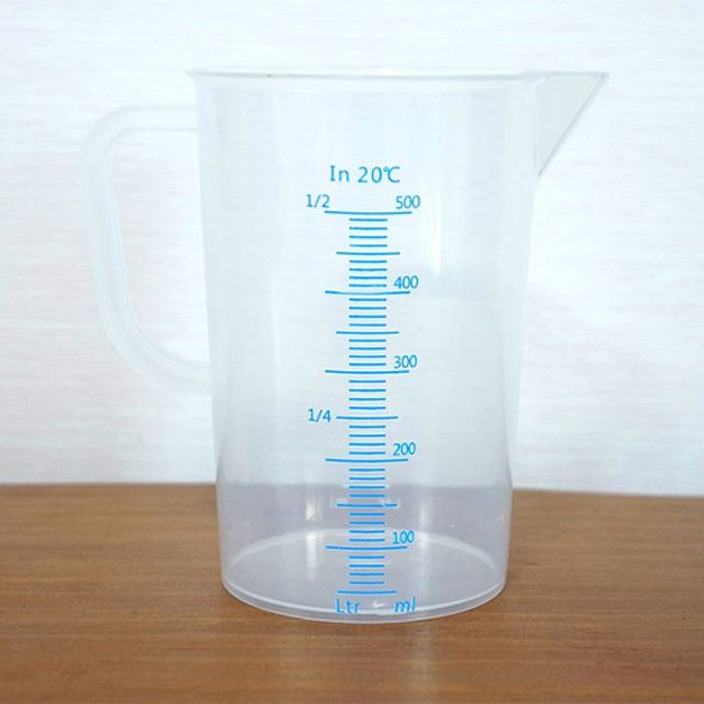 TBZ 카페테리아 베이킹 손잡이 계량컵 중형 1개
