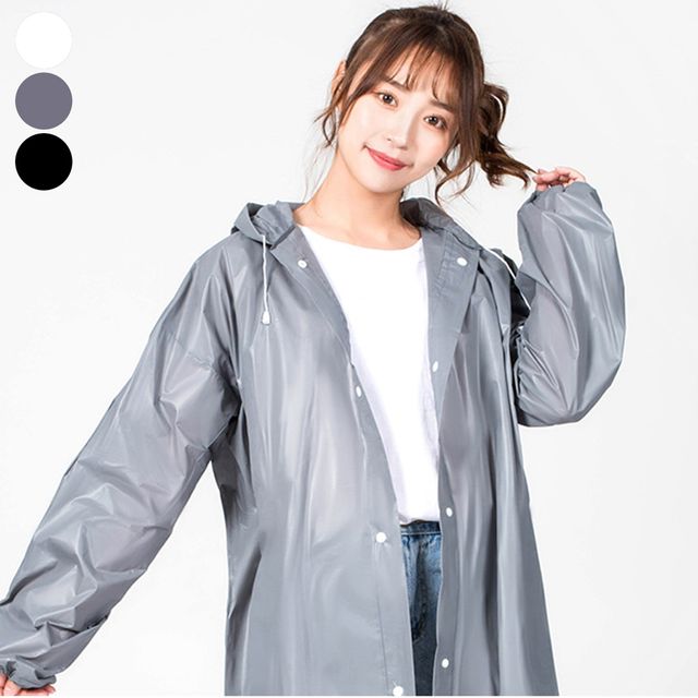 비오는날 장마 다회용 우비 레인코드 비옷 EVA