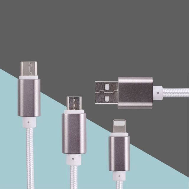 3 in 1 멀티 케이블 1M Y형 USB-A to 3.1 Type C 8Pi